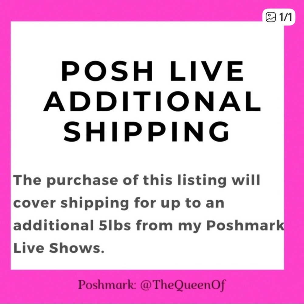 Additional Shipping Label $5
